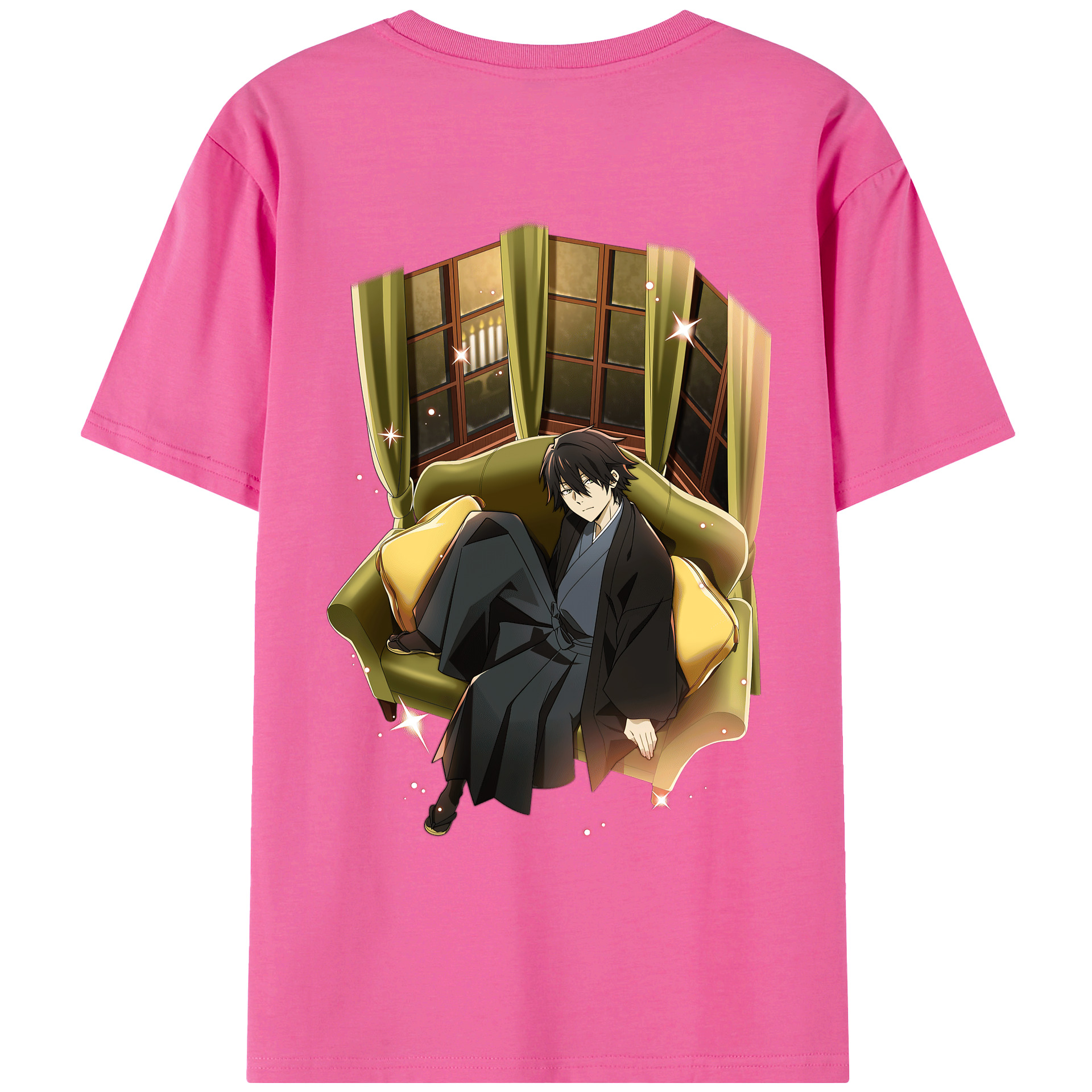 （画像用） 文豪ストレイドッグス Bungo Stray Dogs レディース半袖Tシャツ(バックプリント)